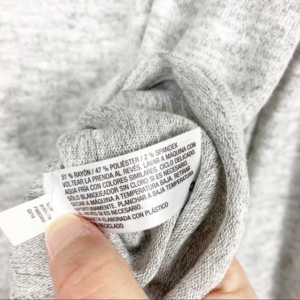 Universal Threads Gray Balloon Sleeve Turtleneck Sz S - Image 5