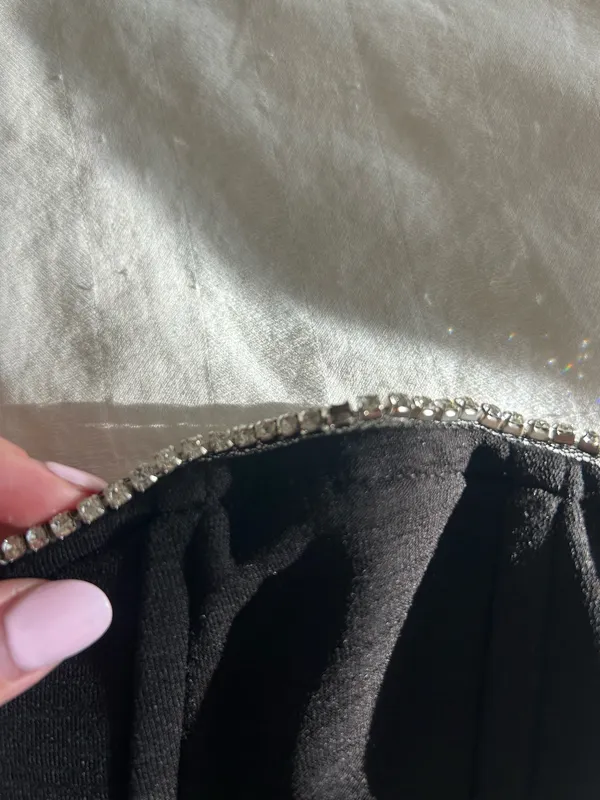 Zara studded black corset top  - Image 3