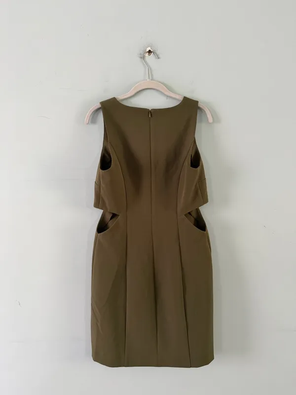 Anthropologie Mare‎ Mare Cut-Out Green Shift Dress - Image 4