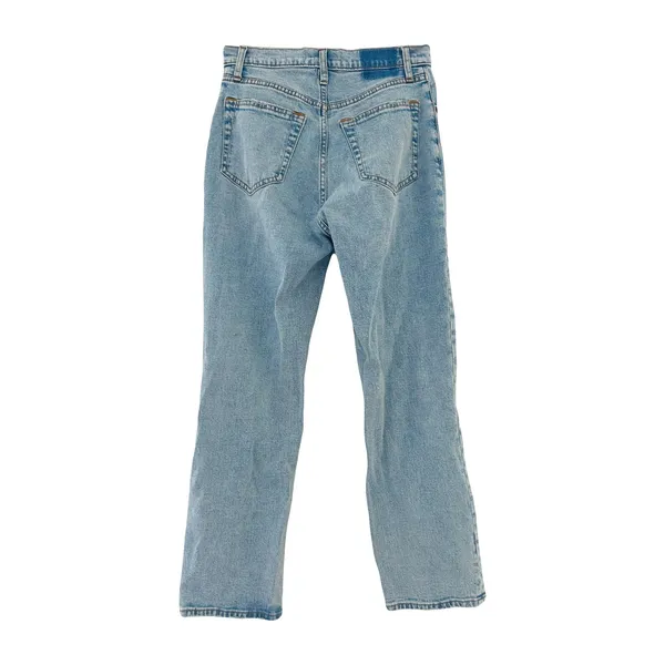 Abercrombie & Fitch Distressed Straight Leg Jeans Sz 27 - Image 3