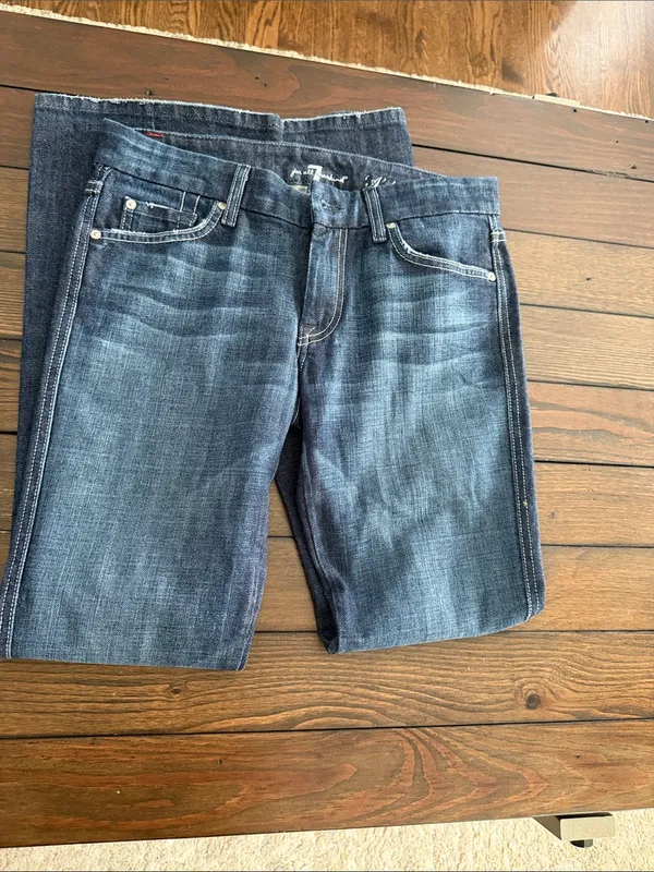 Seven7 Dojo Flare Jeans Women’s Size 28 Y2K Vintage Inspired - Image 7