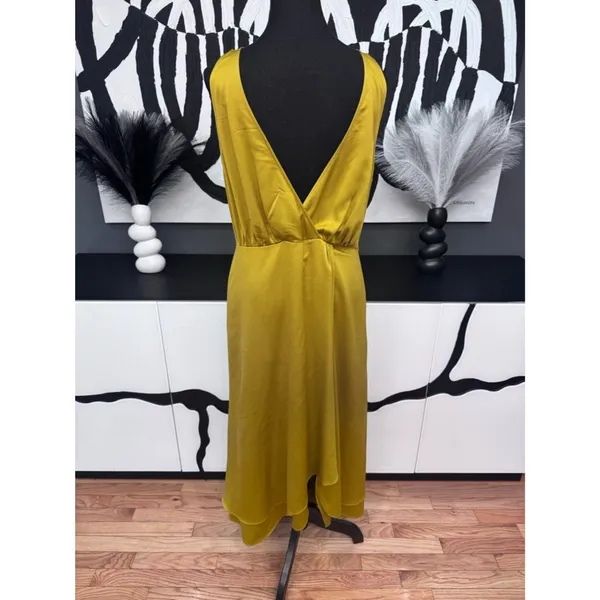 NWT French Connection Alessia Satin Wrap Dress 10 - Image 6
