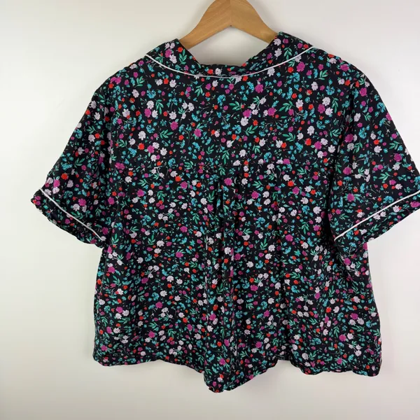 Kate Spade Floral Pajama Set Size XL Multicolor‎ Lounge Comfy Preppy Colorful - Image 3