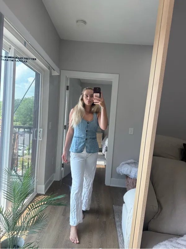Madewell denim vest top 4 NWT - Image 8