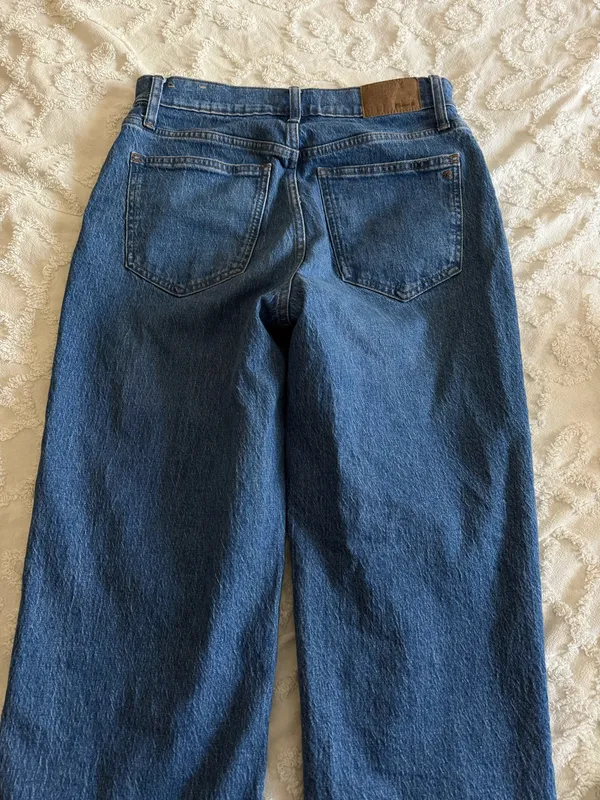 Madewell Perfect Vintage Wide Leg Crop Jeans - Image 5