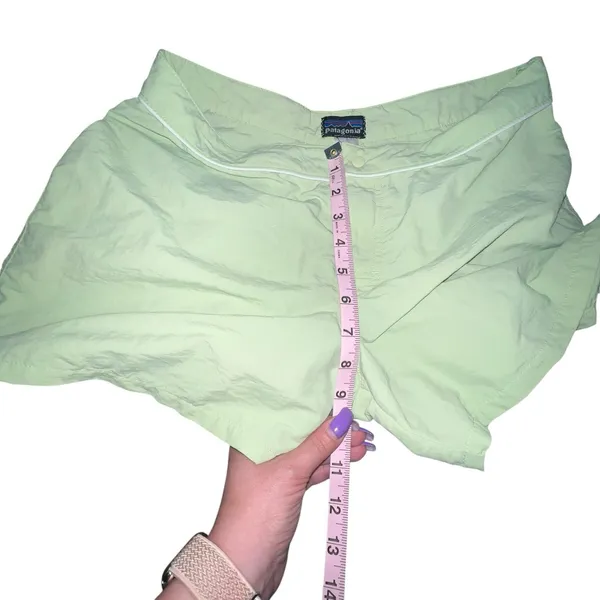 Patagonia Hike Camping Shorts 4" Green Women's Size 6‎ Lightweight Small Trail - Image 5