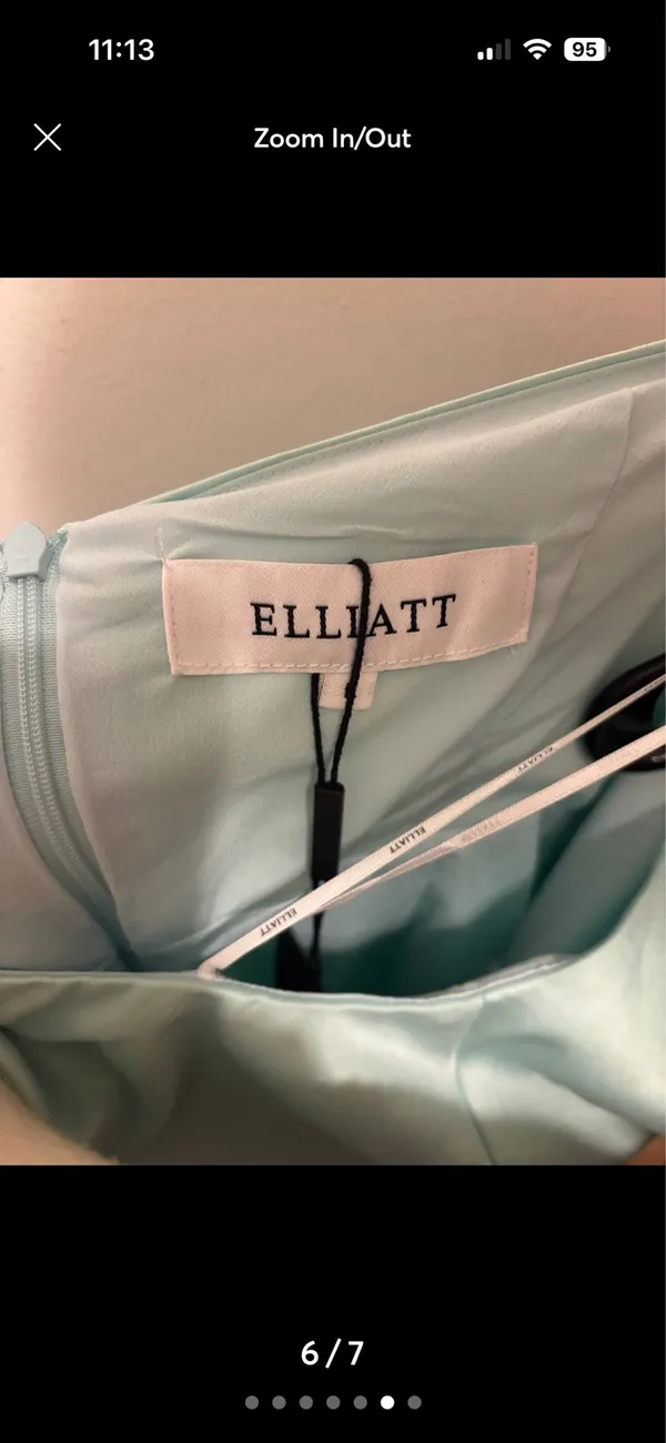 Elliatt Dress Midi Satin - Image 7