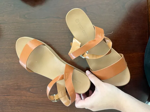 Wedges Brown Size 7.5 - Image 3