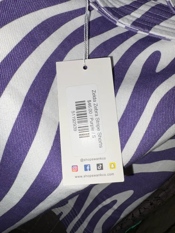 Tiger Print Set Purple - Image 4