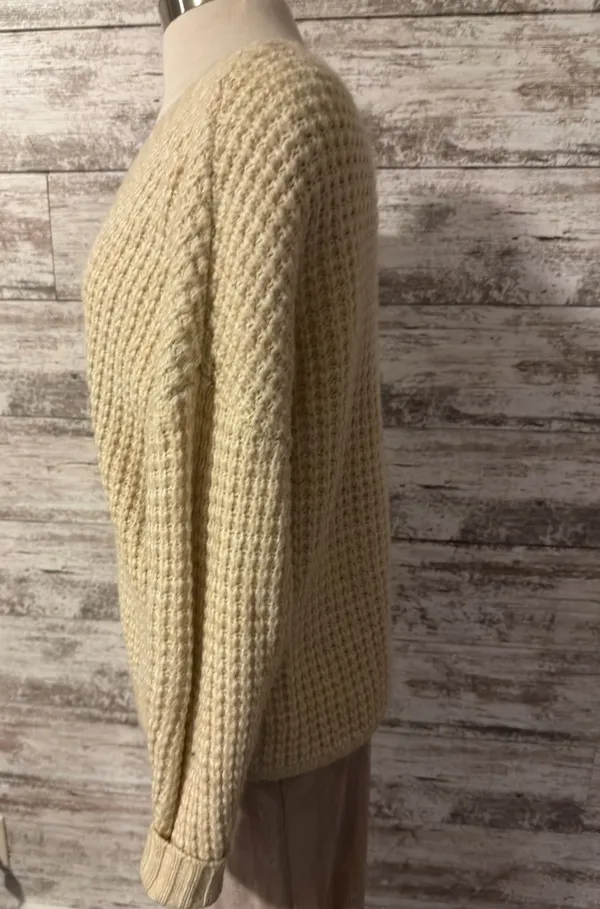 American Eagle V-Neck Sweater Oversized Knit - Image 3