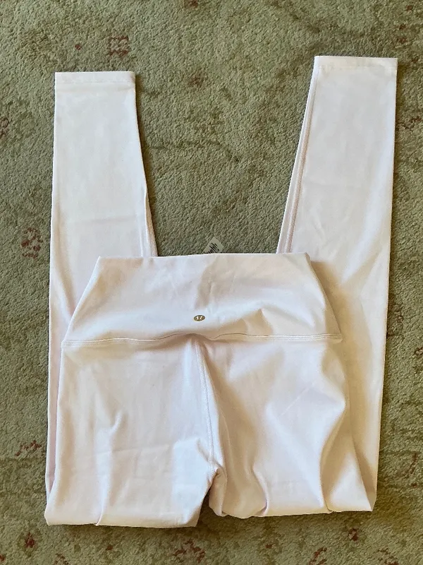 lululemon Align HR 28” leggings in Flush Pink Sz 4 NWT $98R - Image 5