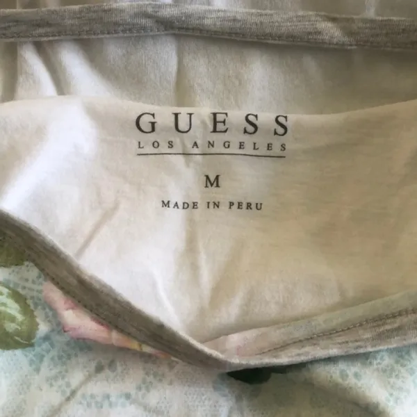 Guess Life Is Sweet 3/4 Sleeve Tshirt M - Image 6