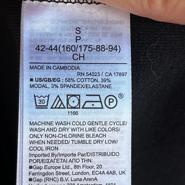 Gap Women's Modern Convertible Strap Midi Dress Black Size S - Image 6