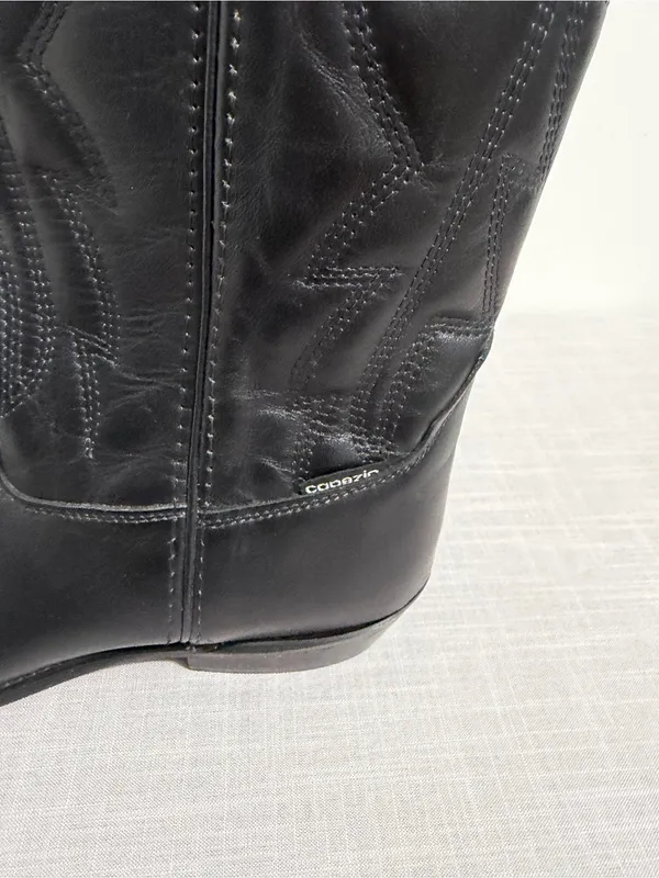 Capezio Vintage Women's Leather Western Cowgirl Boots Size 10 #267172 - Image 5