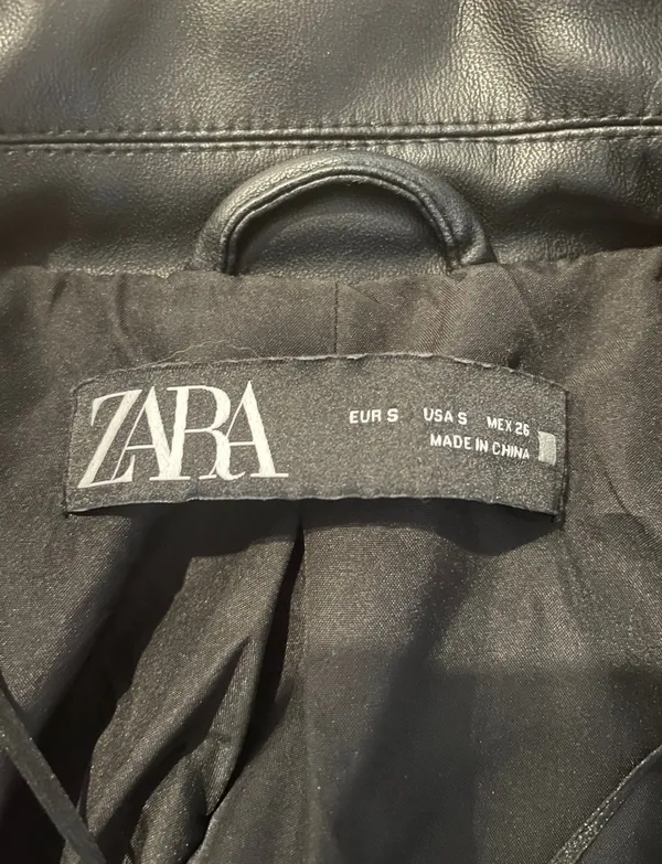 ZARA Leather Jacket - Image 3