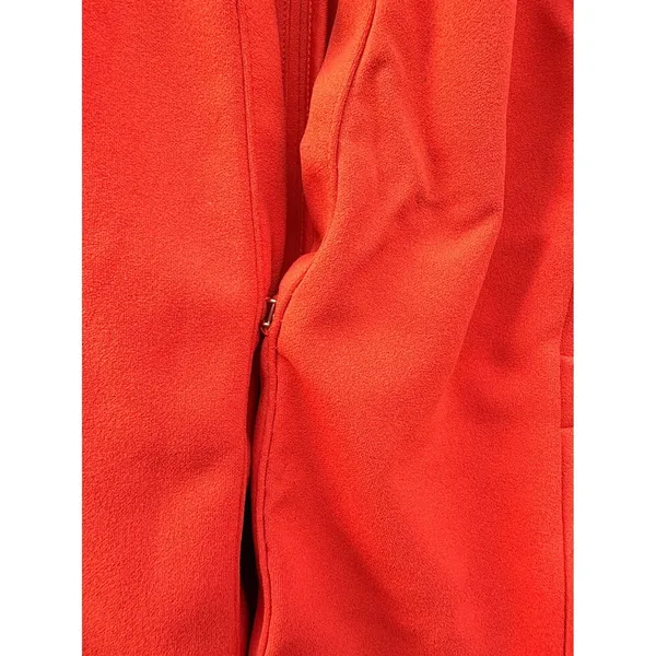 Corpcore Clothing Co Red‎ Open Front Shawl Collar Blazer Jacket Dopamine - Image 3