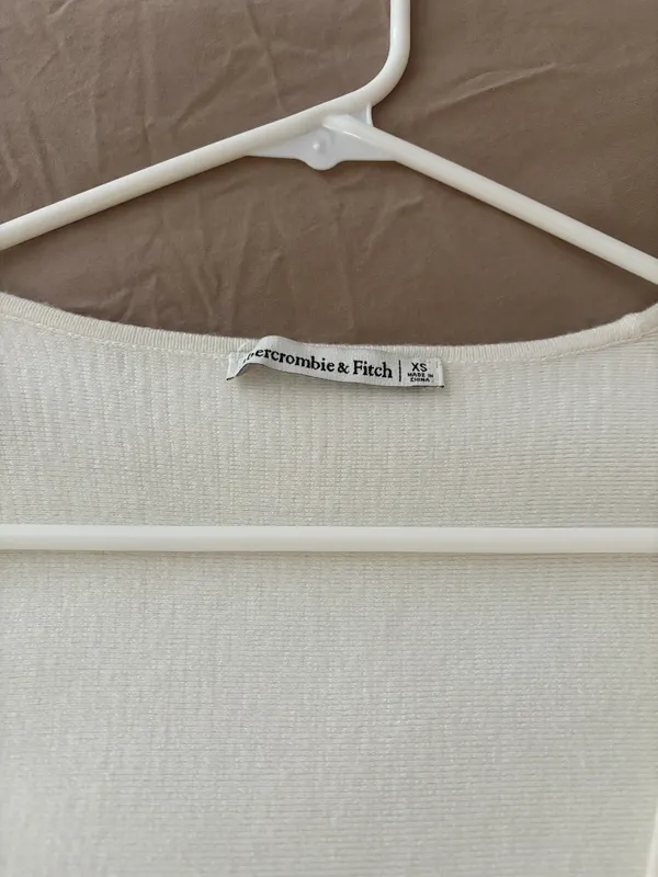 Abercrombie Cream Sweater Bodysuit - Image 2