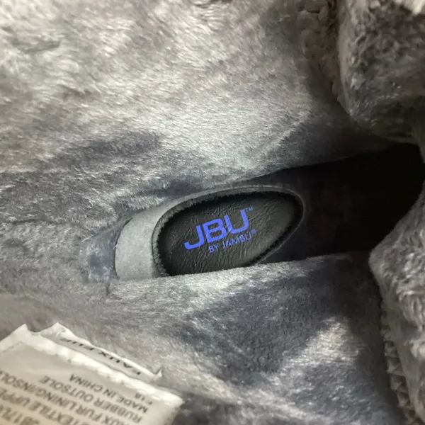 JBU by Jambu Lorna Black Herringbone Winter Boots Size 9.5 NEW! - Image 4
