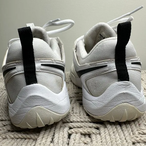 Nike: White Volleyball Sneakers - Image 10
