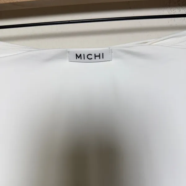 NEW‎ MICHI Women 1-Love Tennis Skirt Medium White Merletto Mesh Active Skort - Image 6