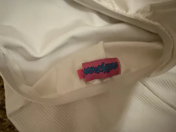 Edikted Romper Ribbed white  - Image 2