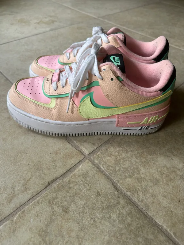 Nike Wmns Air Force 1 Shadow 'Arctic Punch Barely Volt' - Image 7