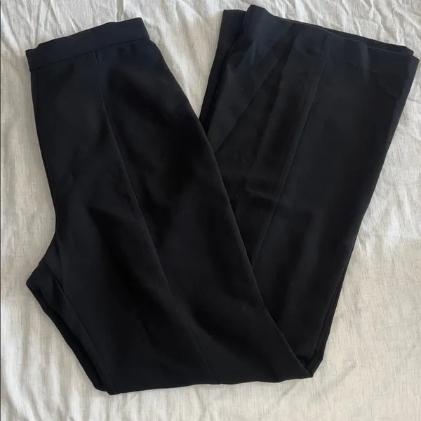 NWT Black‎ Halo Wide Leg Isabella Pant $295 Size 14 Black - Image 10