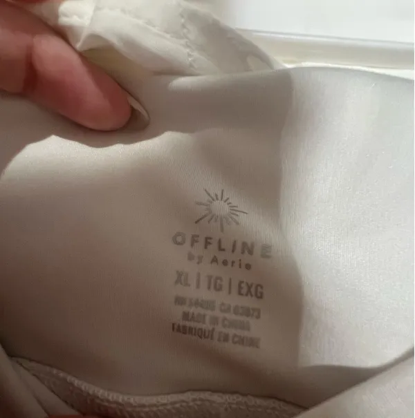 Aerie OFFLINE white skirt - Image 3