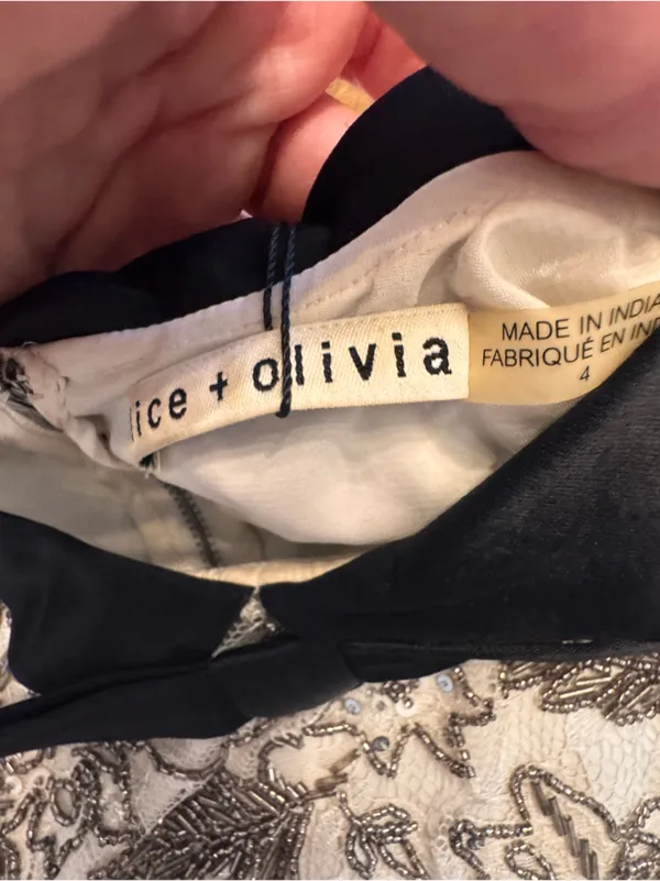 ALICE‎ + OLIVIA Maine Beaded Sleeveless Top - Image 6