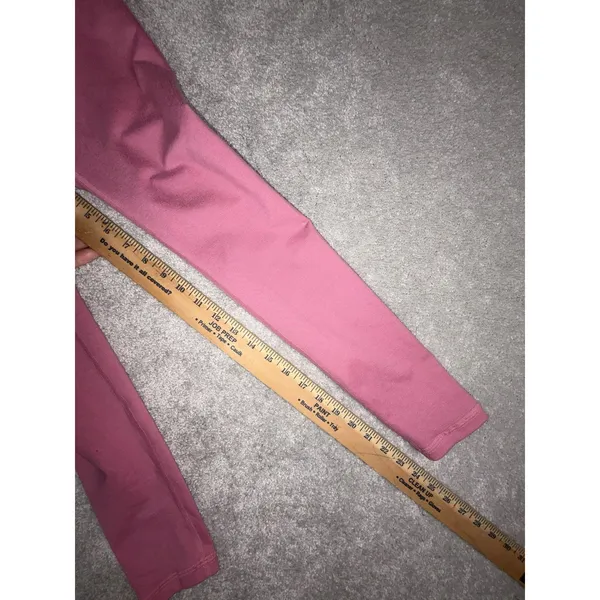 Fleo Pink Space Dye Leggings Small 7/8 Length - Image 9