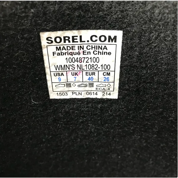 SOREL Snowlion Insulated Knee High Winter Boots Sz 9 White Cozy Stylish Durable - Image 11