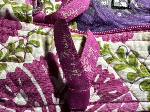 Vera Bradley Julep Tulip 100% Cotton Crossbody Hobo Sachel bag purse - Image 3