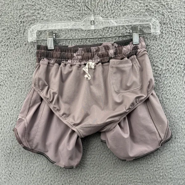 Lululemon Hotty Hot Low Rise Shorts 4" Heritage 365 Camo Misty Mauve‎ Women 4 - Image 7