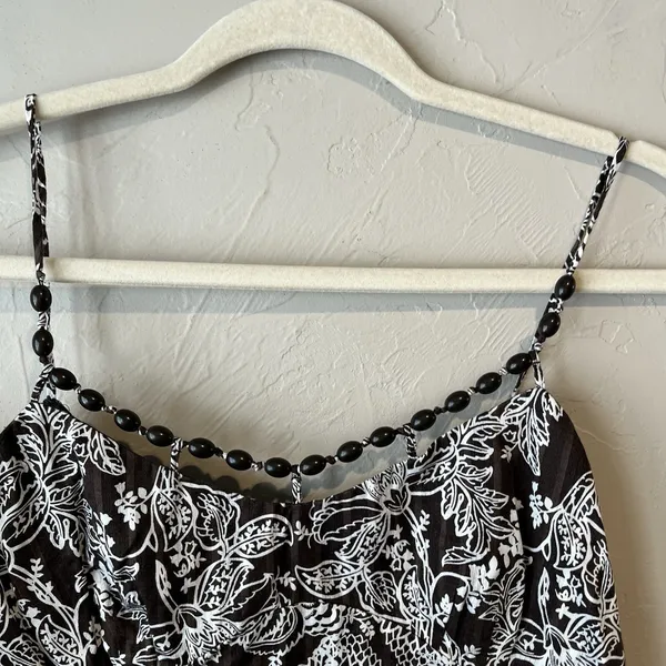 Women's Top Y2K‎ 100 Cotton Babydoll 90s Espresso Brown 8 Gilmore Girls Thin - Image 3