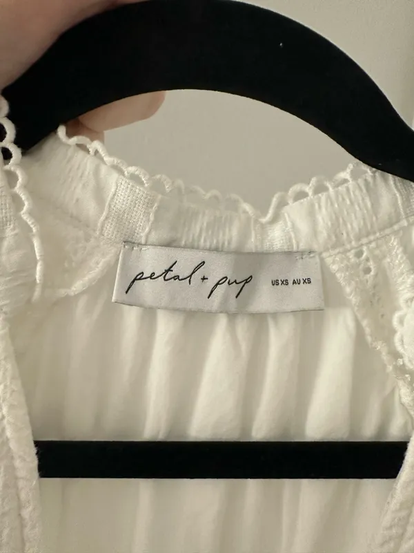 Petal & Pup Dress White - Image 4