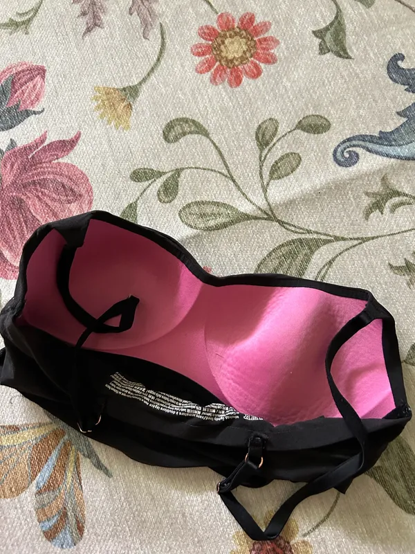 PINK Black bra (S) - Image 6