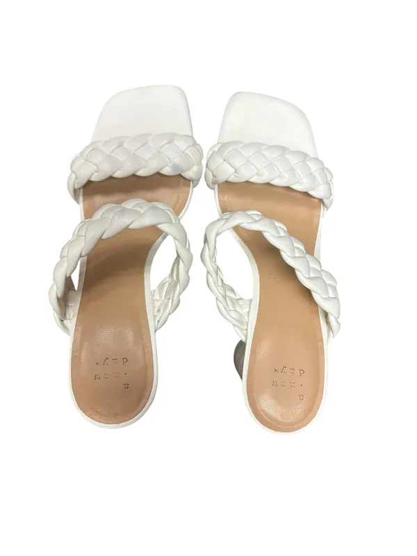 A New Day Women's White Braided Slide  - Image 6