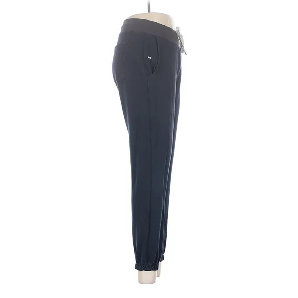 Vuori Navy Jogger Pants Size 26 Drawstring Pocket Tapered Athletic Lounge - Image 2