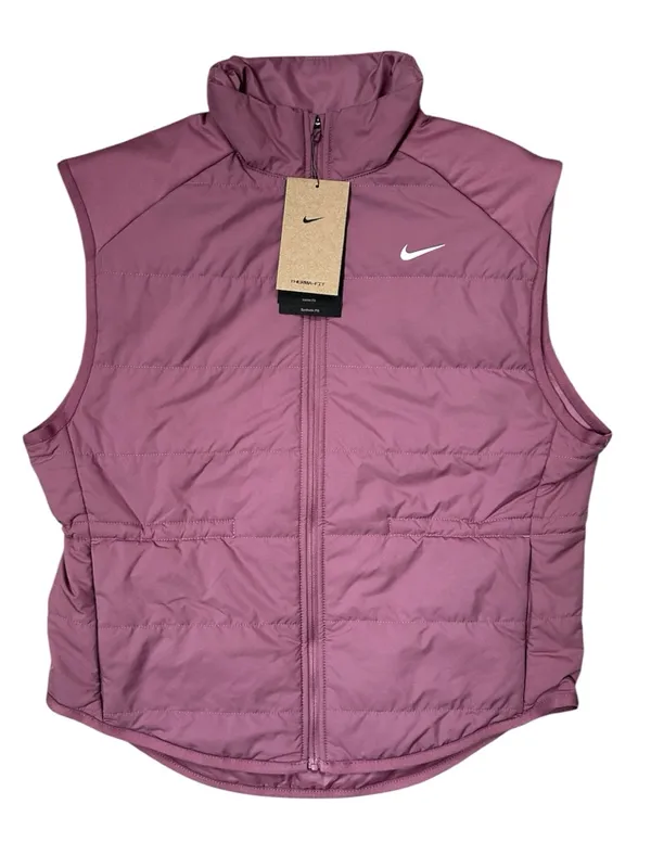 Nike Women's Nike Therma-FIT Swift Vest in Mauve/Dusty Pink Size Small NWT - Image 4