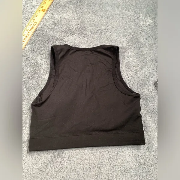Vitality balance athletica Black Zip-Front sports bra - Image 3
