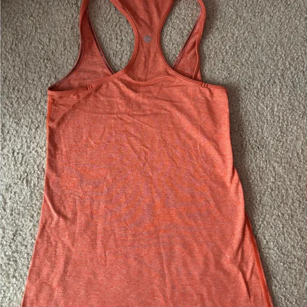 Lululemon Athletica Pink Racerback Tank Top - Image 2