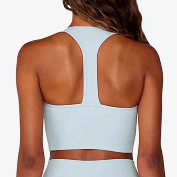 Set Active Tan Sportbody Body Bra Racerback Tank - Image 6