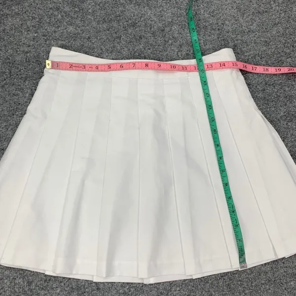 $88 ARITZIA Sunday’s Best Olive Micro Skirt pleated in white 10 - Image 7