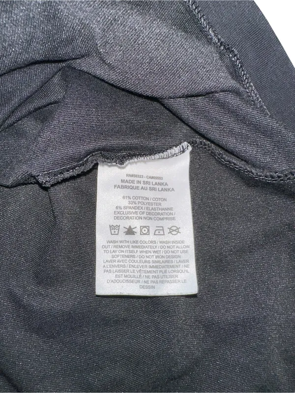 Nike Swoosh Black Logo High Neck Short Sleeve Mini Dress MEDIUM - Image 6