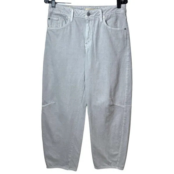 Levi's Premium Baggy Dad Barrel Jeans Kumo Light Wash‎ Grunge Capsule Chic 28 - Image 2