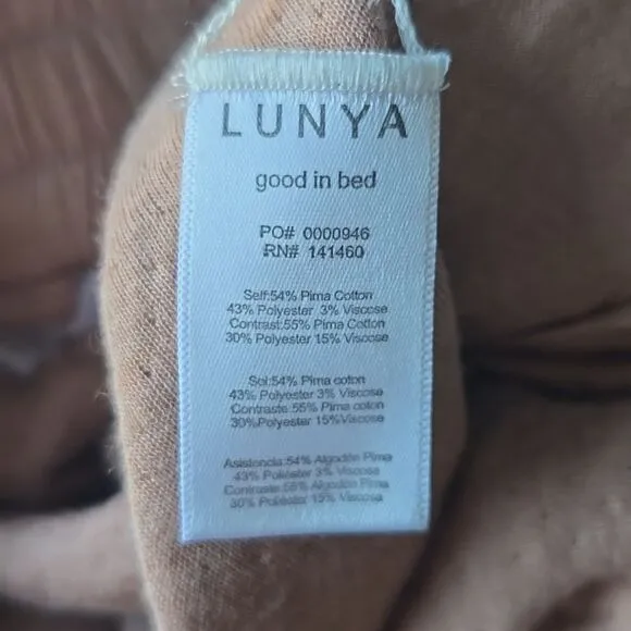 Lunya Restore Double Faced Short Otium Tan Heather Women's Size‎ XS - Image 7