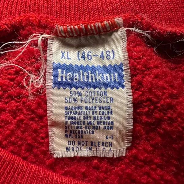 VTG 80s Healthknit Maryland Terrapins Sweater‎ Womens L USA Collegiate Cropped - Image 5