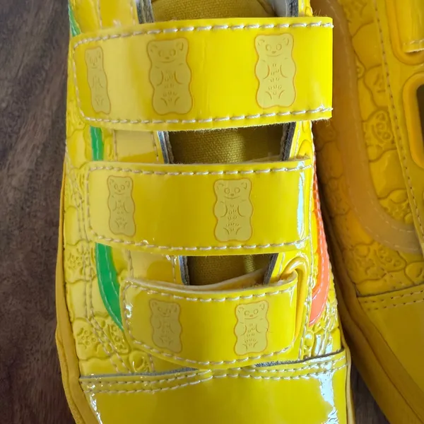 Vans x Haribo Old Skool‎ V Yellow Gummy Bear Sneakers Women 8.5 Men 7 Streetwear - Image 4