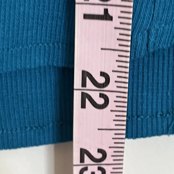 Women's Victoria's Secret Soft Fleece Round Neck‎ Sweatshirt Teal Size XL - Image 10