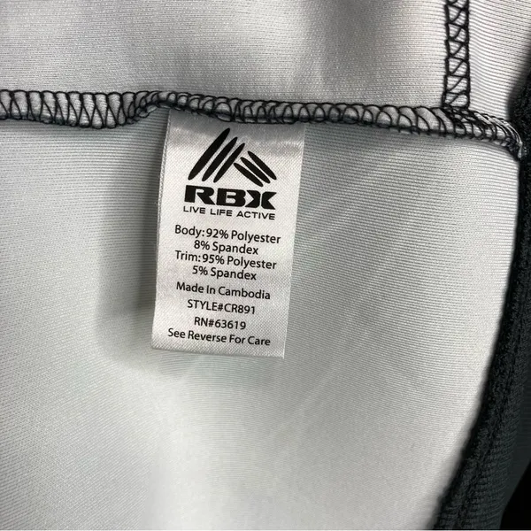RBX full zip‎ jacket size medium Black - Image 6